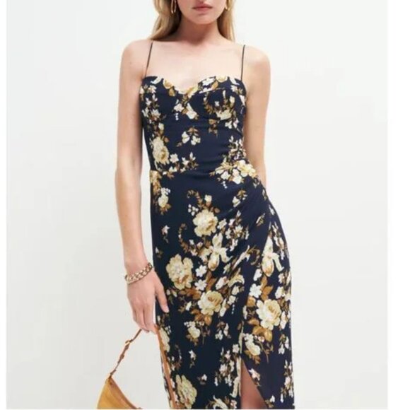 Reformation Kourtney Dress | Divinity | SALE| size 2 - Picture 1 of 8